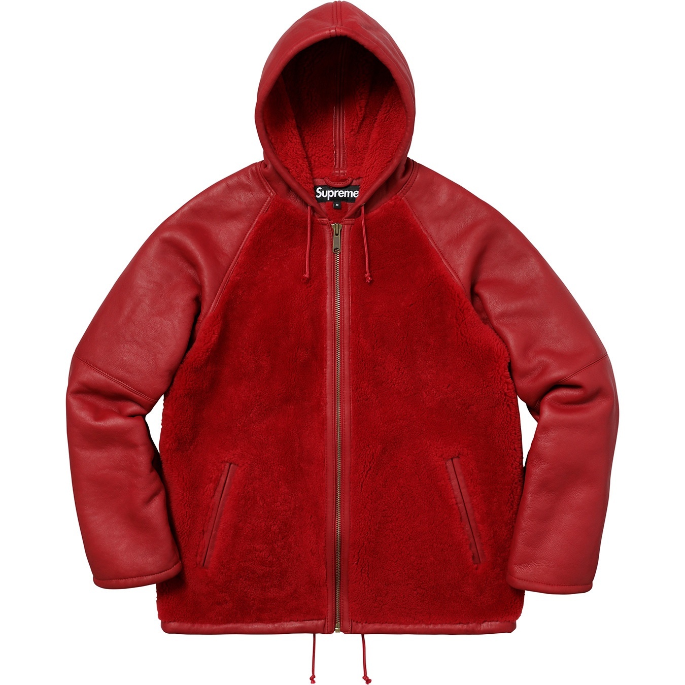 Reversed Shearling Hooded Jacket view 13
